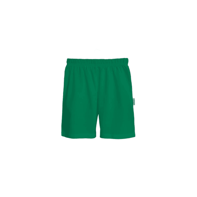 Kids Premium Cotton Shorts - Green