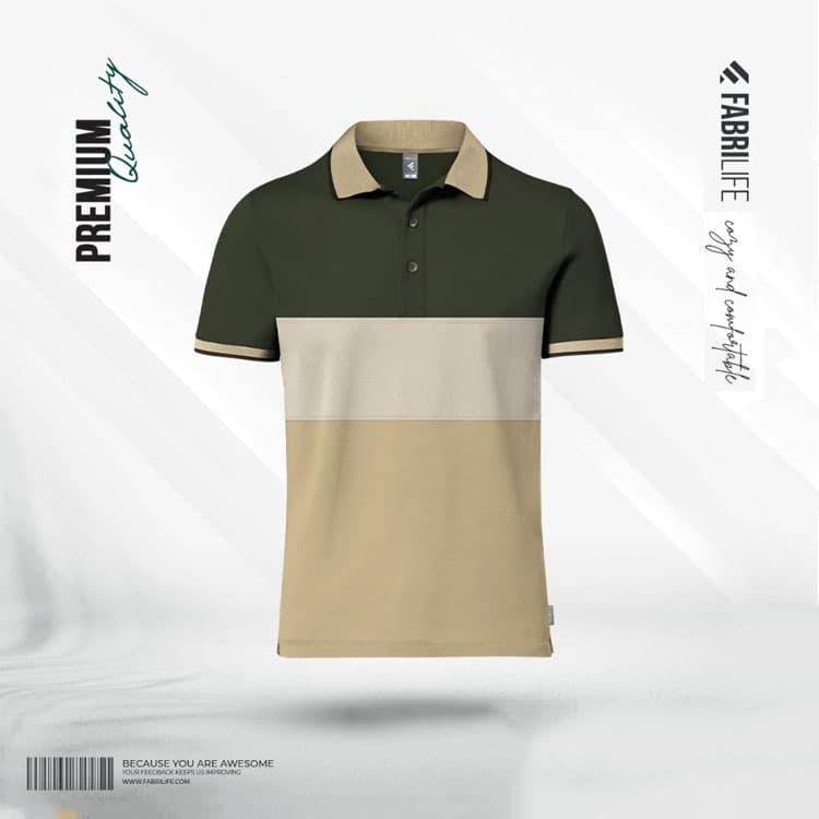 Fabrilife Designer Edition Single Jersey Knitted Cotton Polo - Grandy